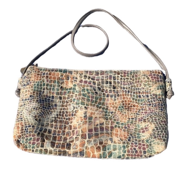Leather Print Shoulder Bag by Pinky - Picture 1 of 6